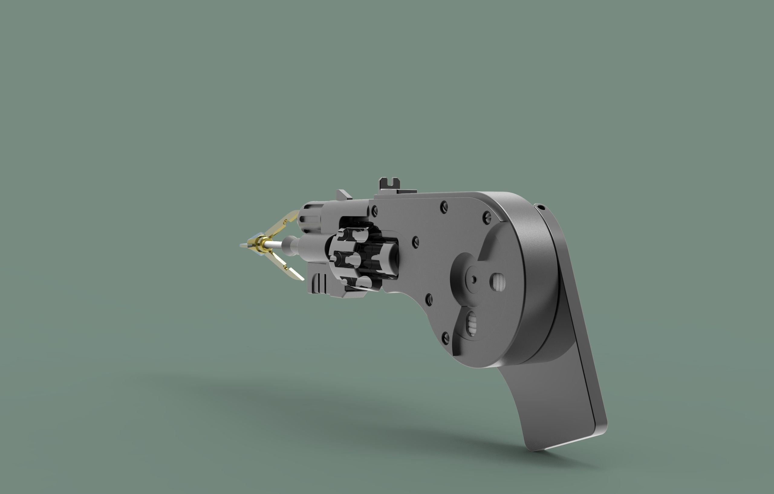 Batman Grapple-gun 3D print model_9