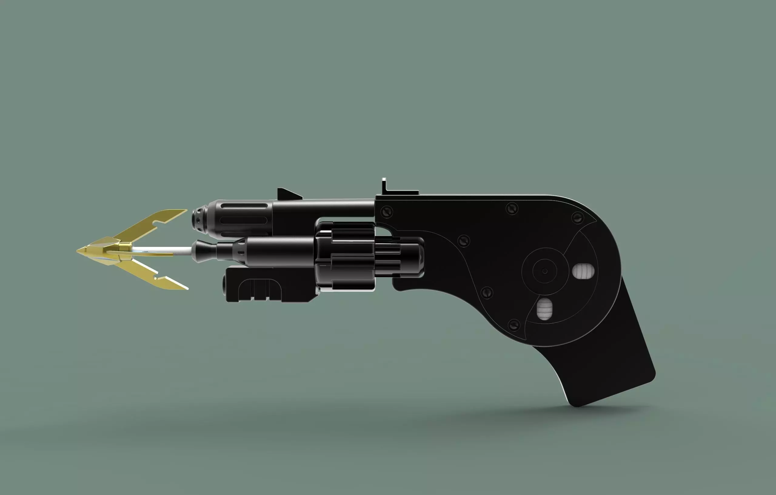 Batman Grapple-gun 3D print model_0