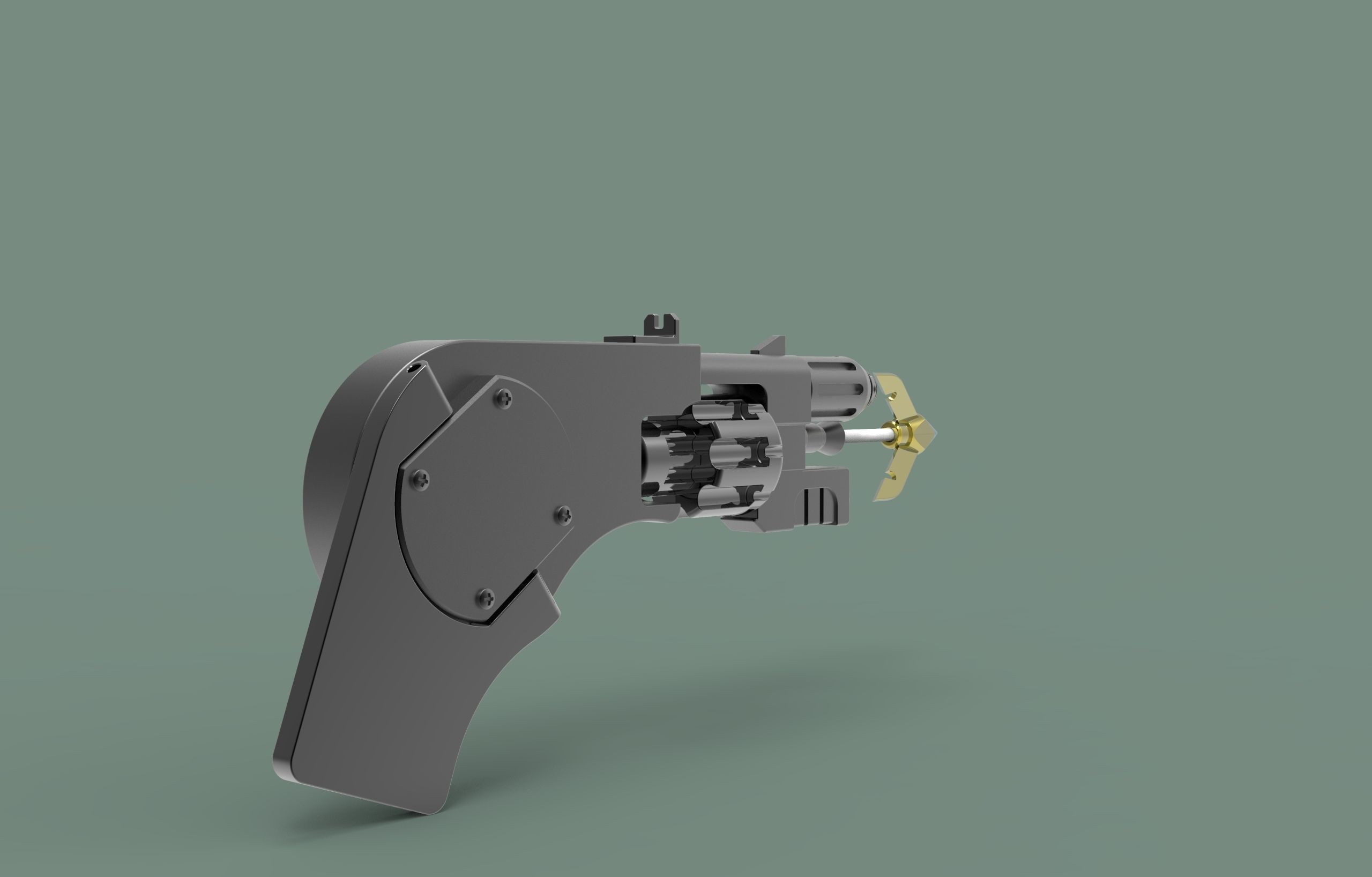 Batman Grapple-gun 3D print model_7