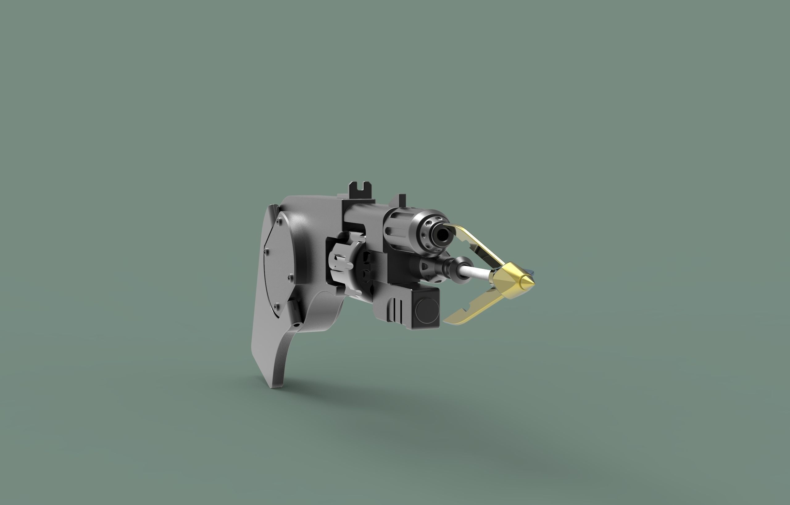 Batman Grapple-gun 3D print model_4
