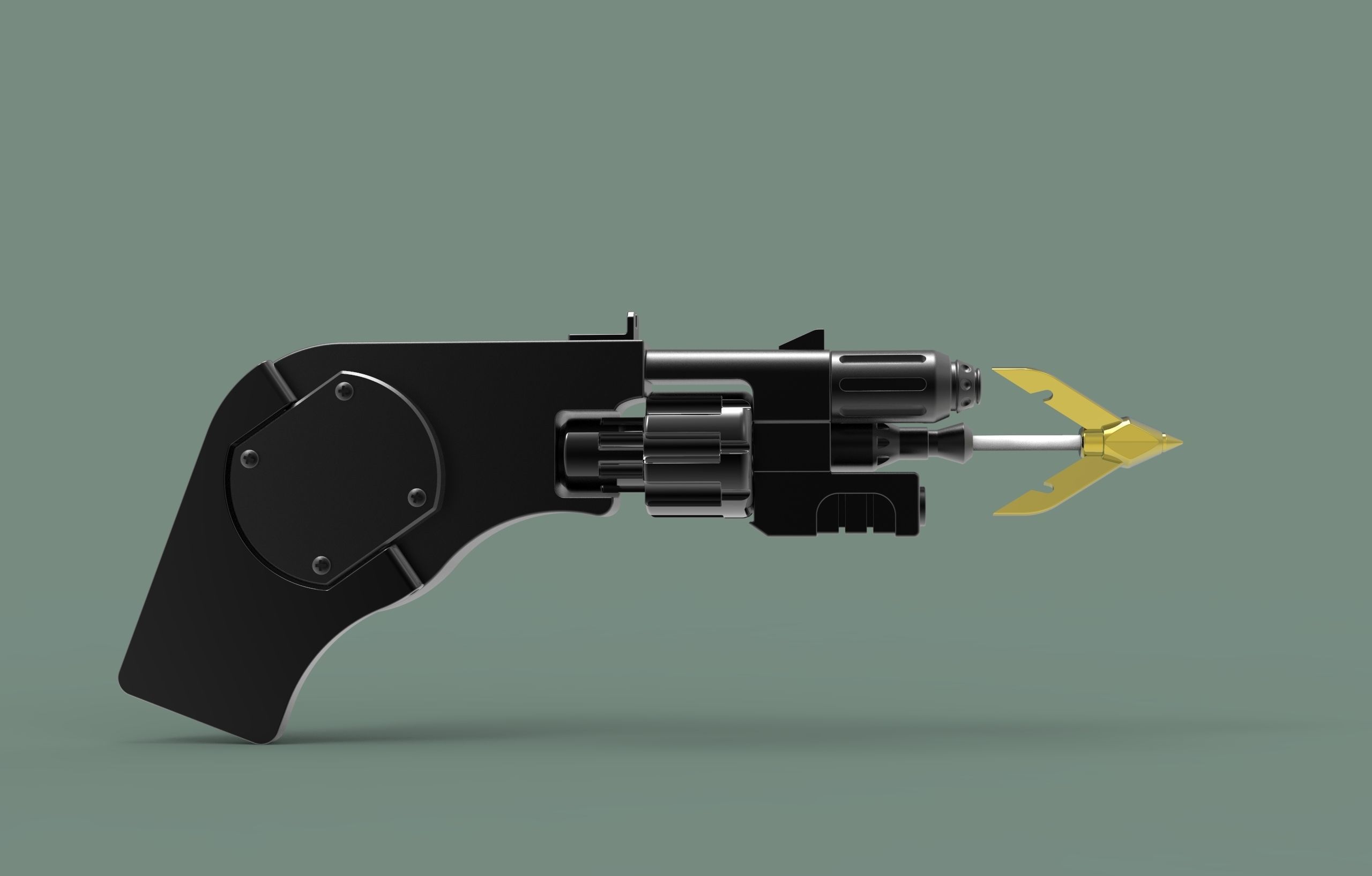 Batman Grapple-gun 3D print model_6