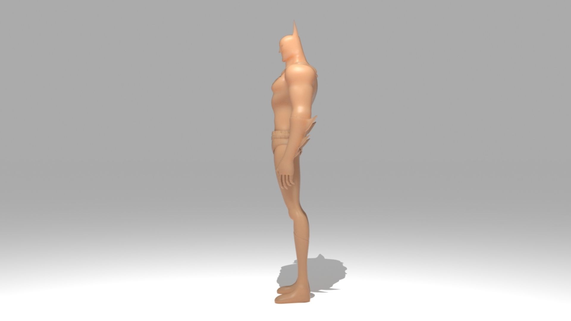 Batman Without Wings 3D print model_17