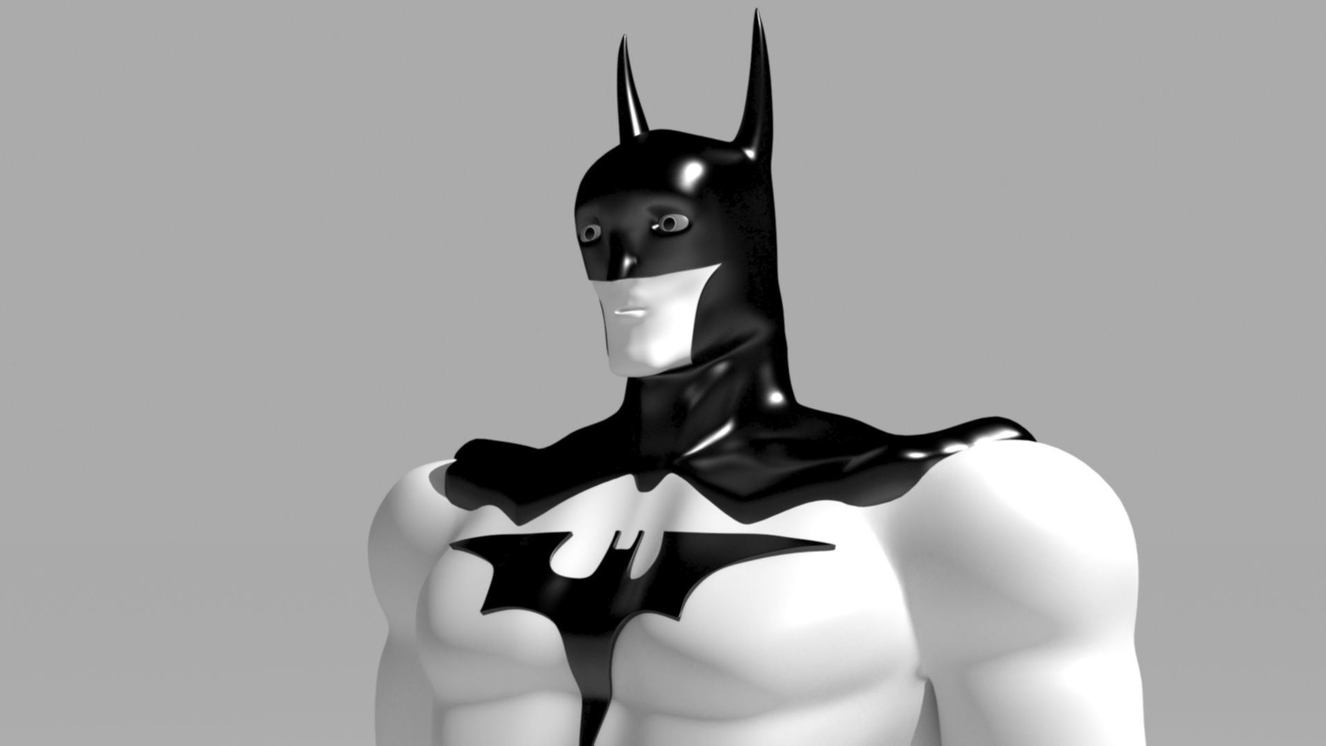 Batman Without Wings 3D print model_3