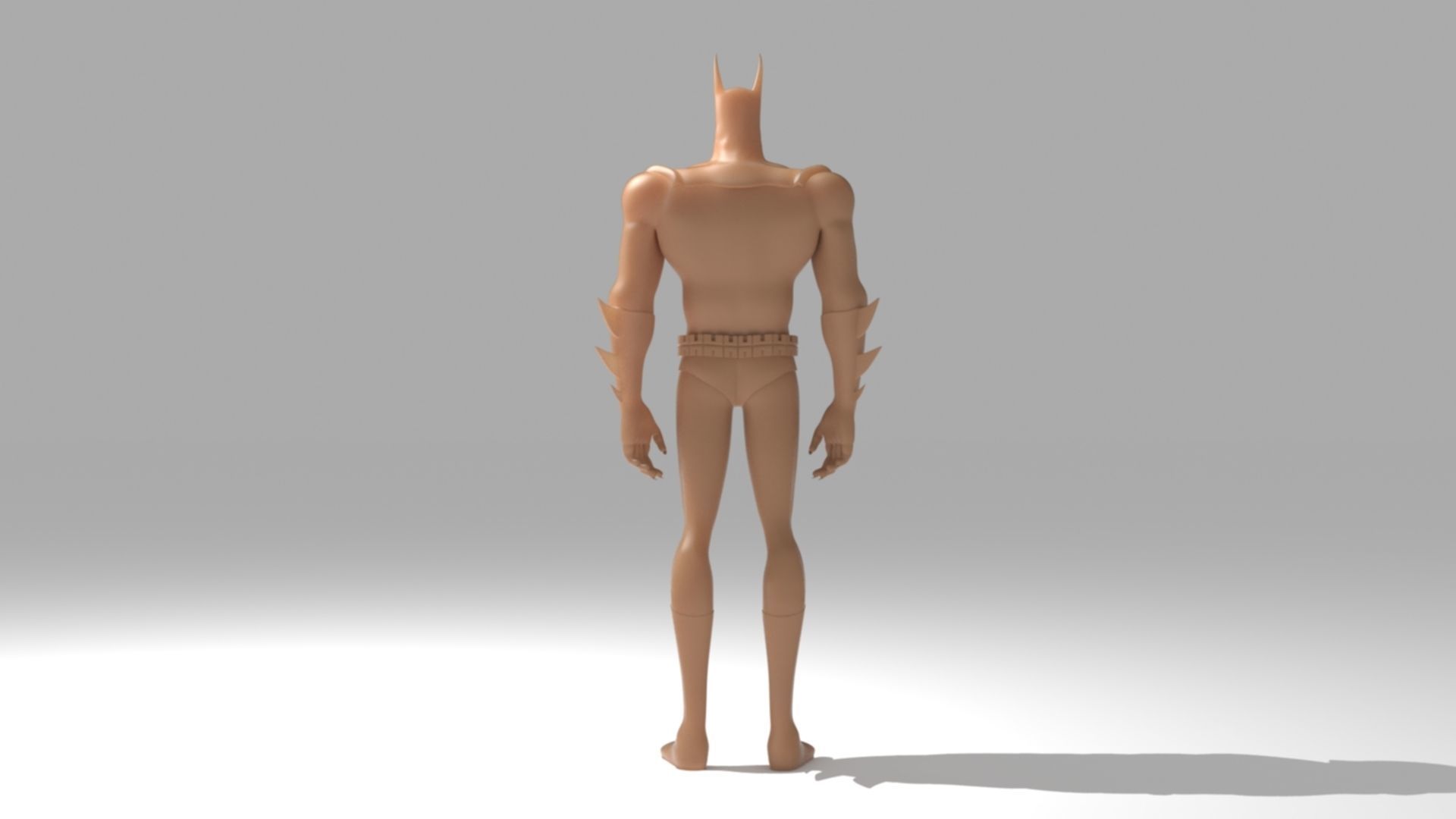 Batman Without Wings 3D print model_18