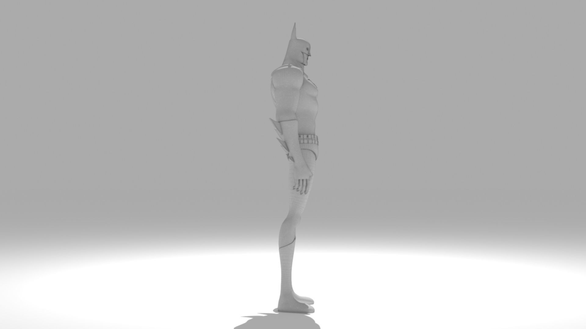 Batman Without Wings 3D print model_13