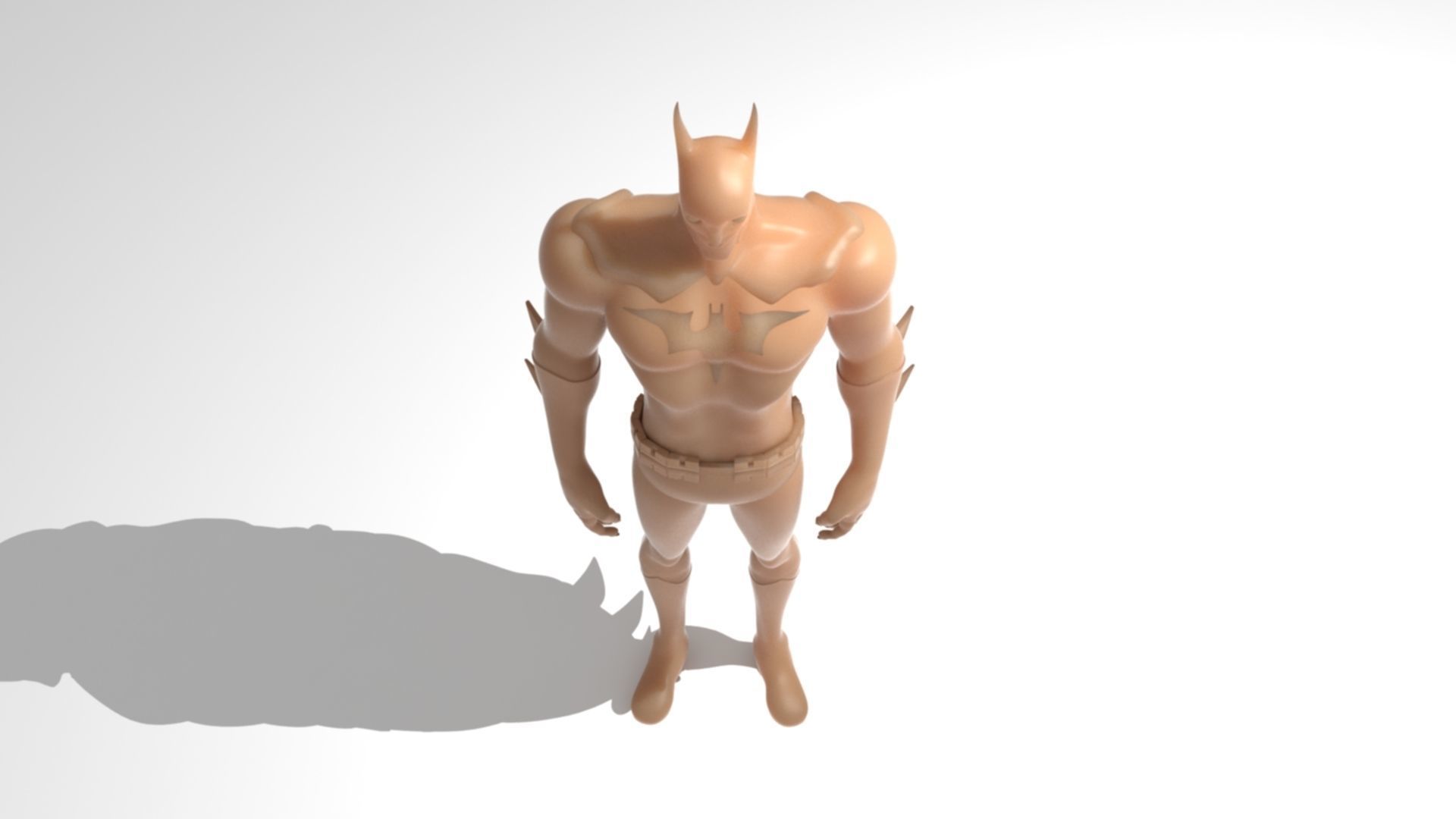 Batman Without Wings 3D print model_20