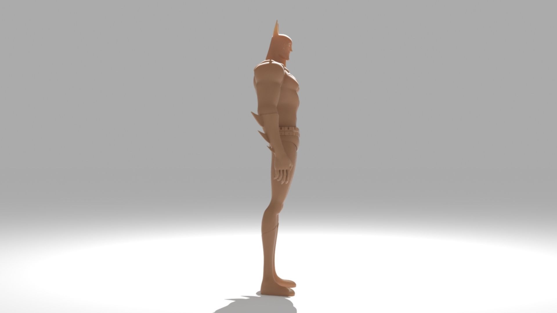 Batman Without Wings 3D print model_19
