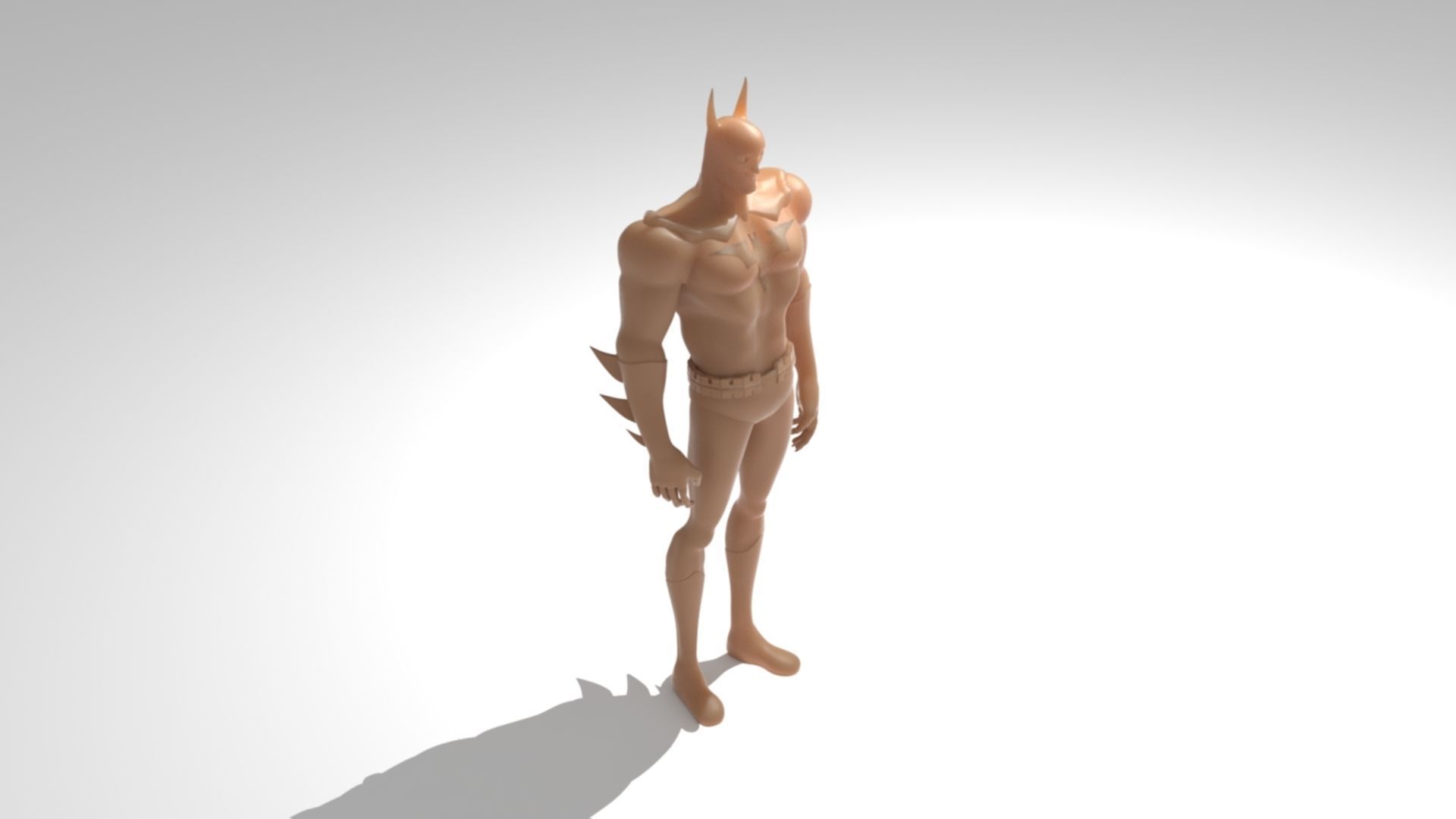Batman Without Wings 3D print model_15