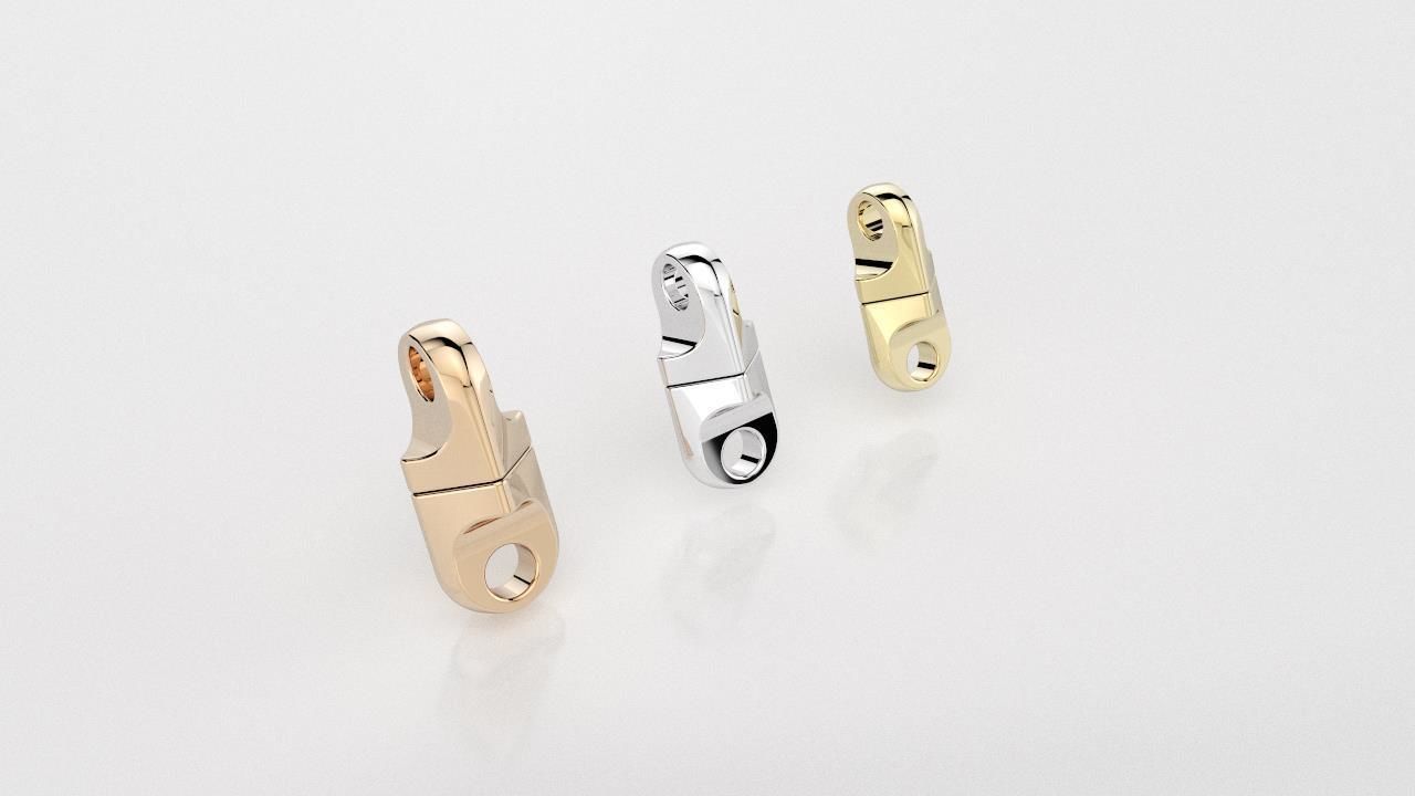 Chain link 3D print model_1