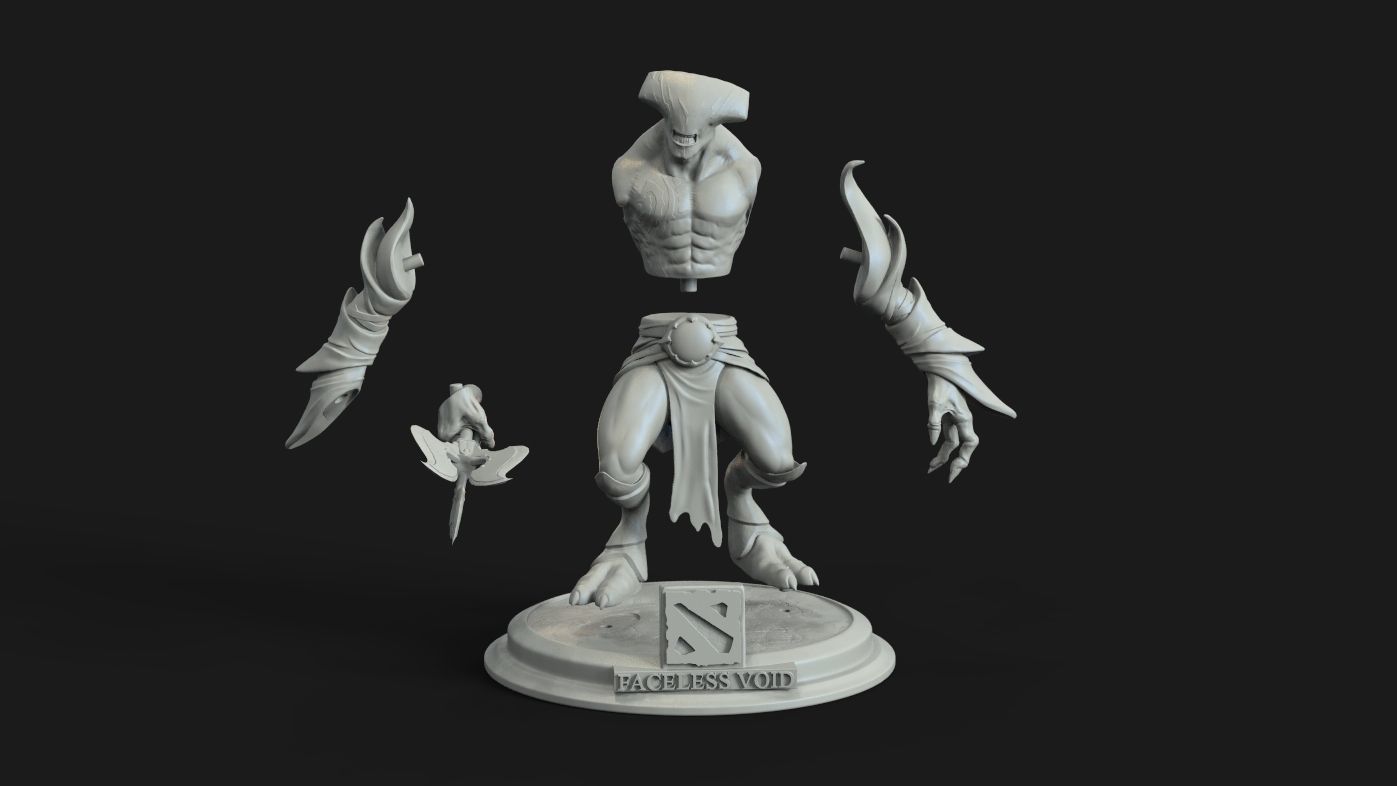 Faceless void 3D print model_1