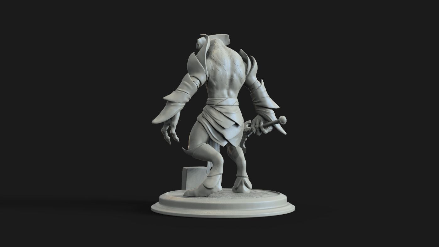 Faceless void 3D print model_2