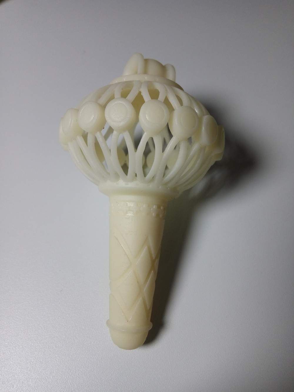 Locate silver ball 3D print model_4