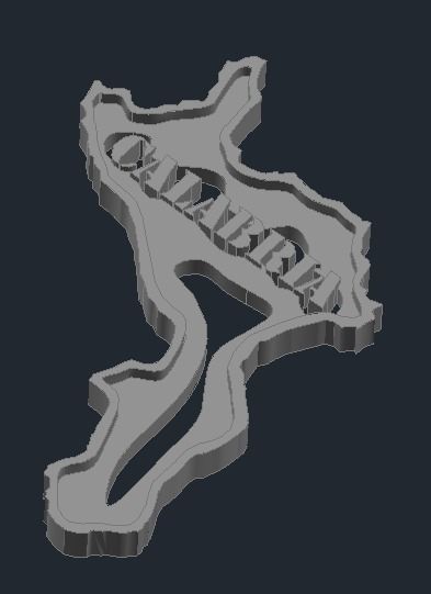 Regione Calabria 3D print model_0
