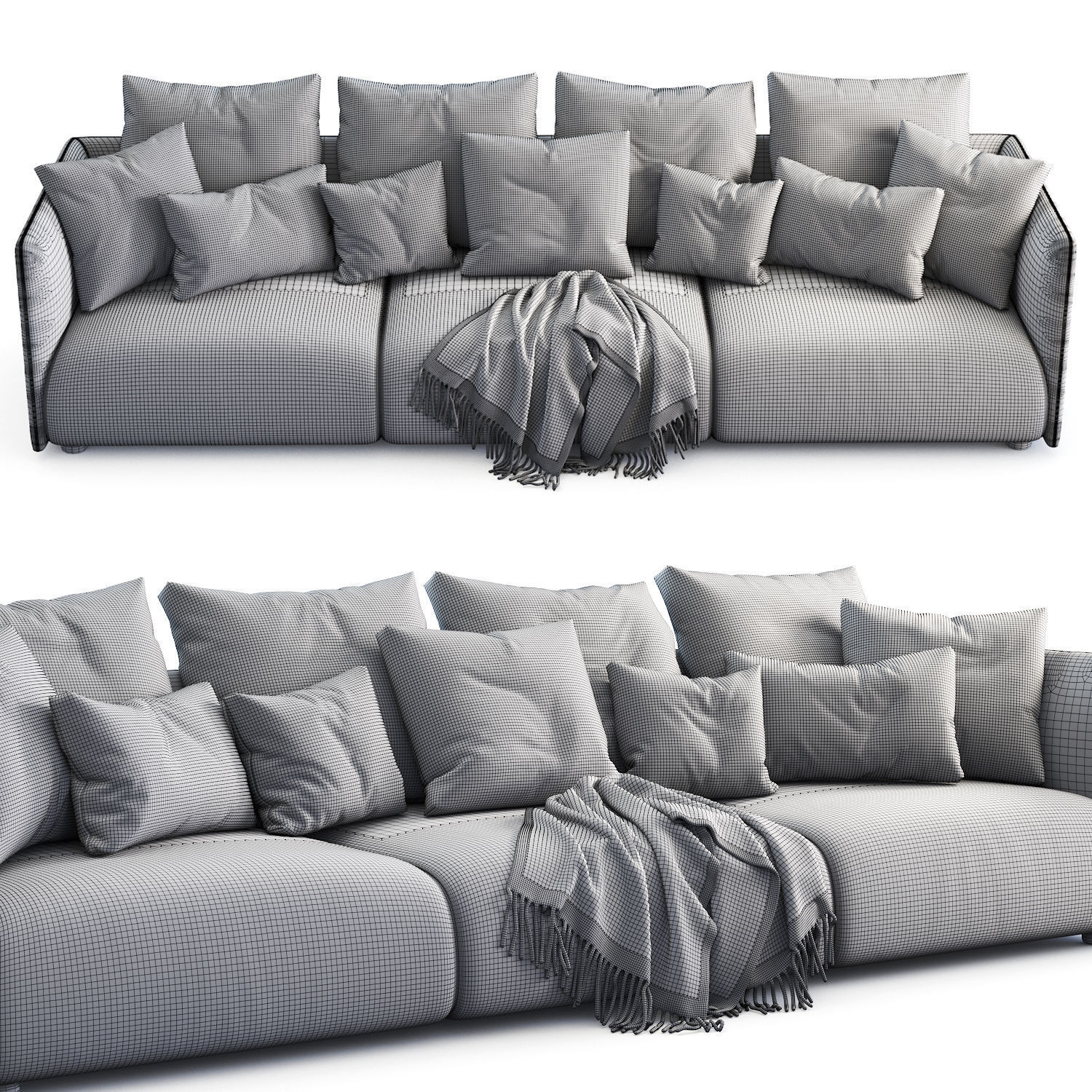 Myhome collection sofa Lullaby 3D model_2