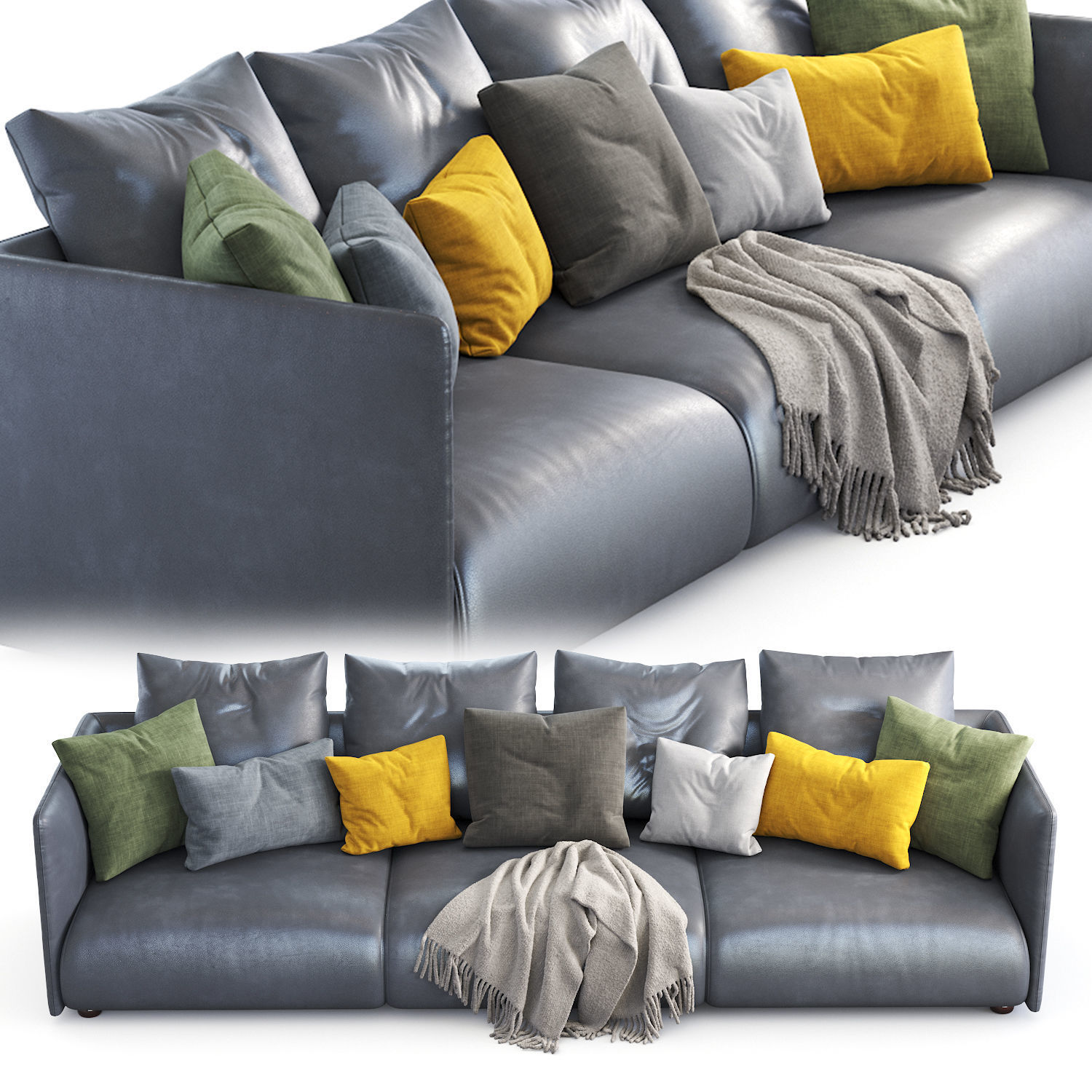 Myhome collection sofa Lullaby 3D model_1