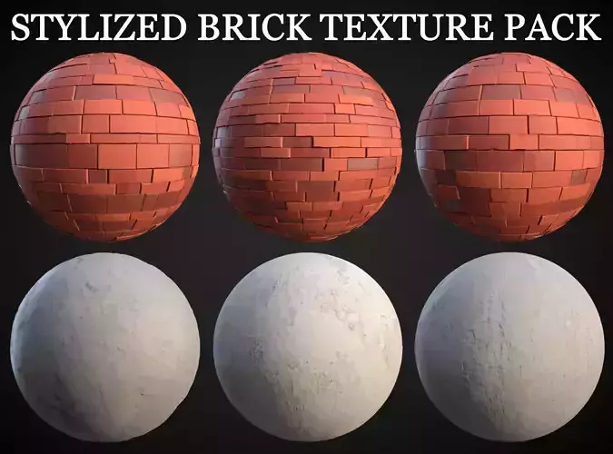 Stylized Brick Texture Pack