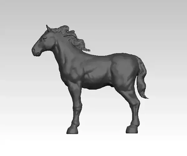 Horse statue 