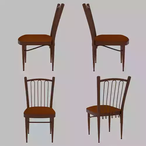 Chair-Restaurant wooden chair