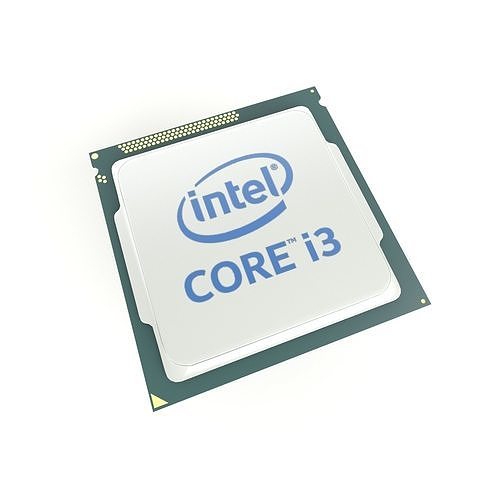 Intel CPU i3 v1 001 Low-poly 3D model