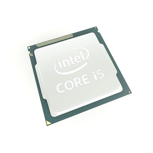 Intel CPU i5 v1 002 Low-poly 3D model
