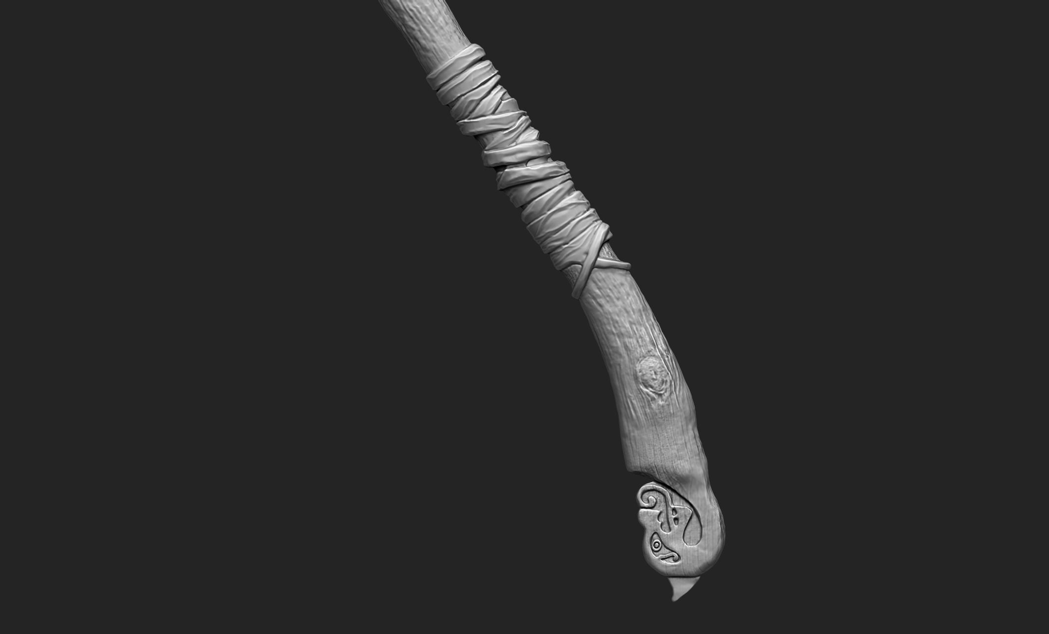 Leviathan axe- 3D Print- God of War-Kratos 3D print model_4