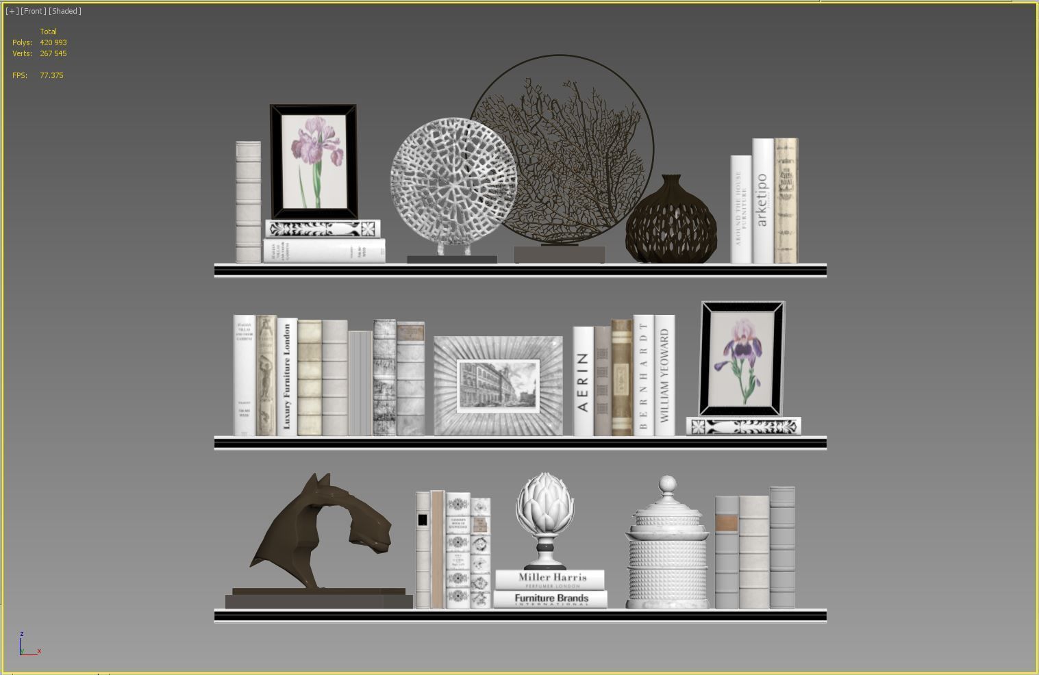 Decor Set 88 3D model_5