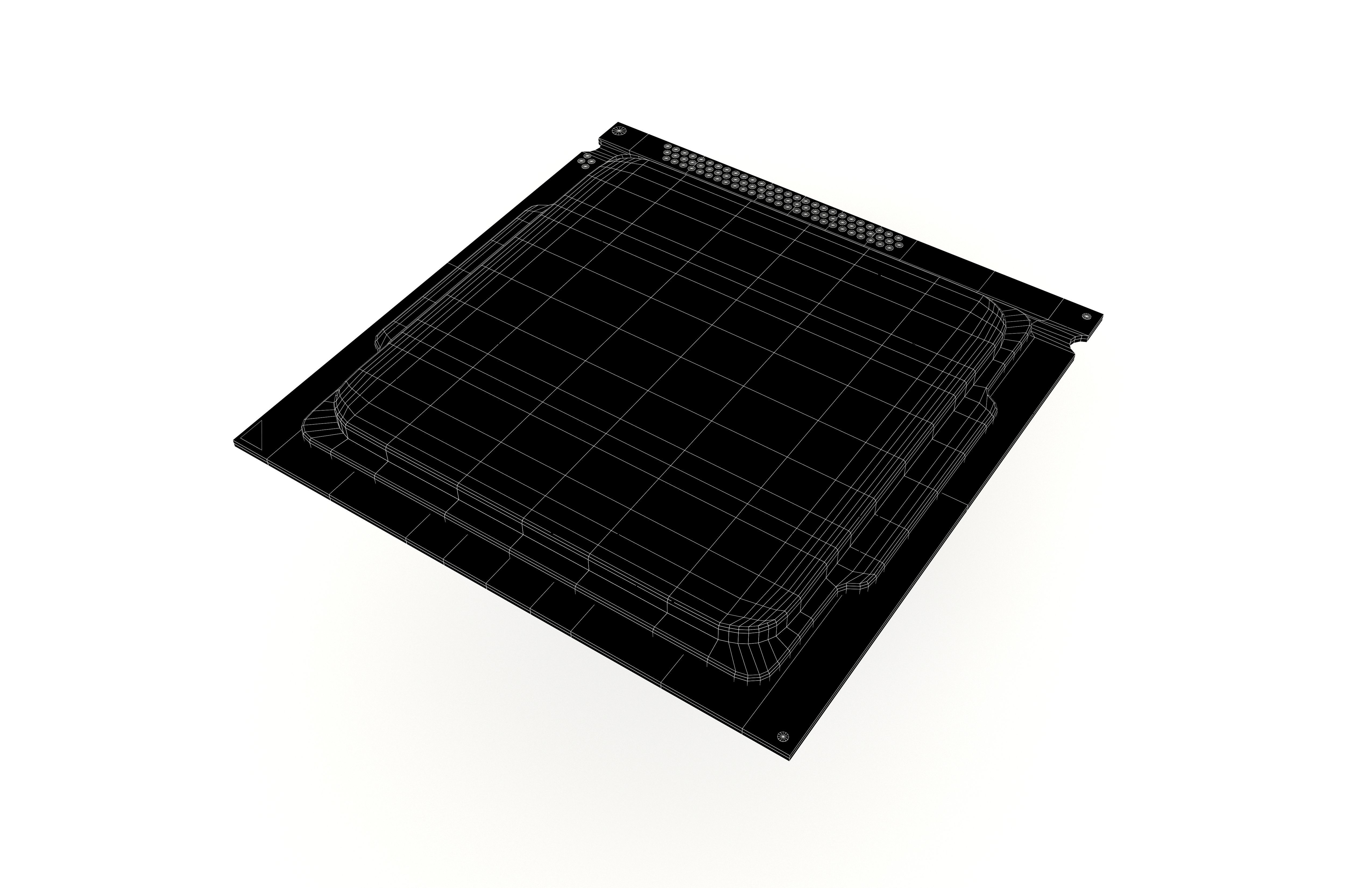 Intel CPU i7 10th Gen v1 001 Low-poly 3D model_6