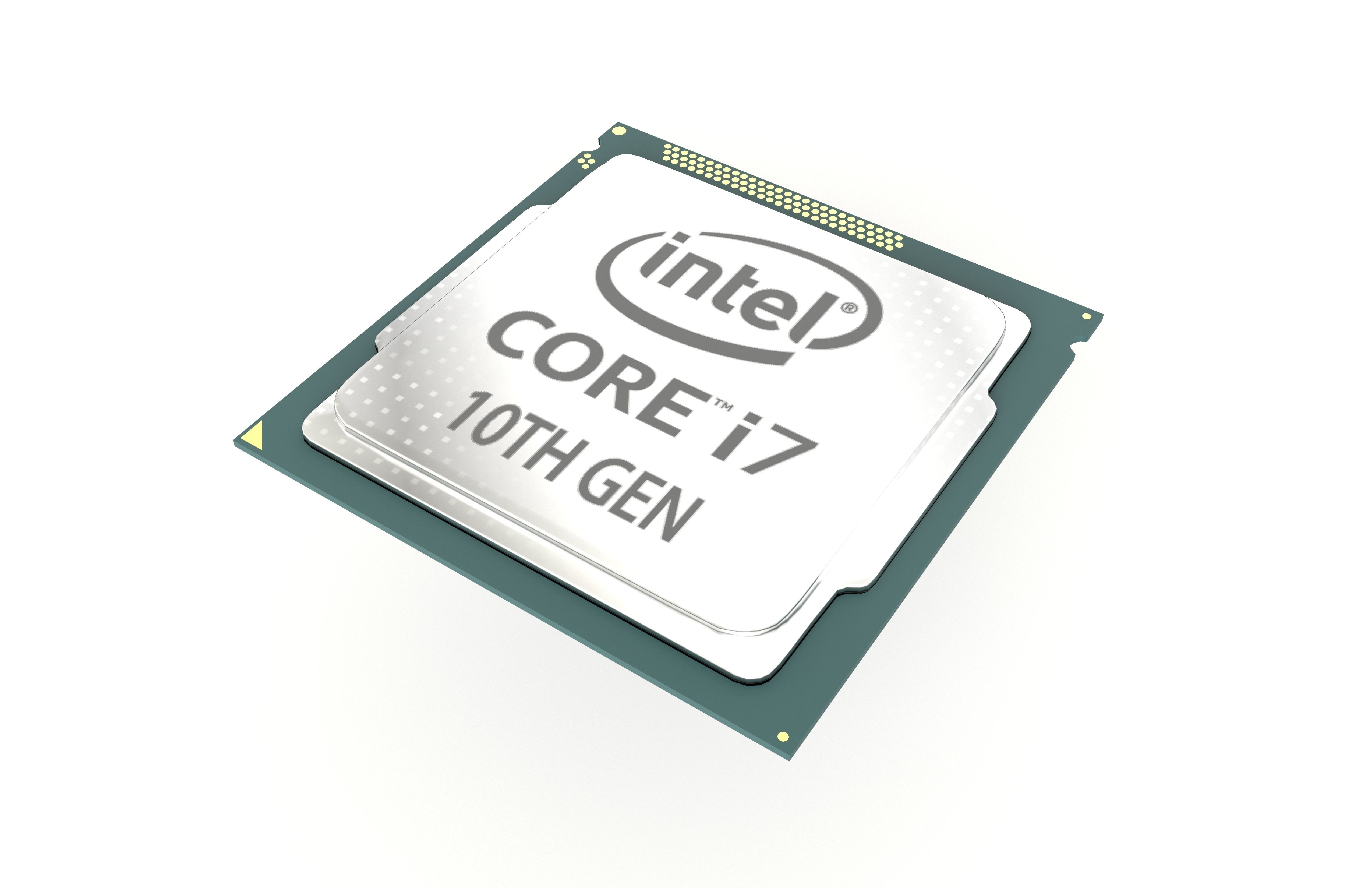 Intel CPU i7 10th Gen v1 001 Low-poly 3D model_2