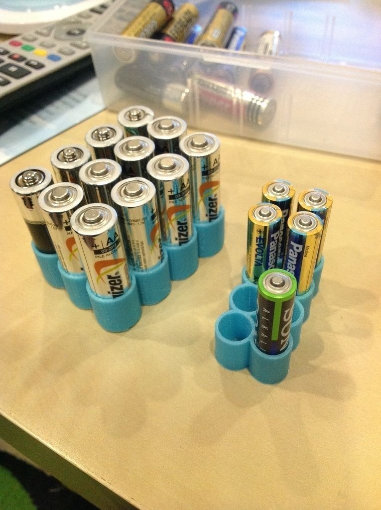 AAA Battery Holder Free 3D print model_4