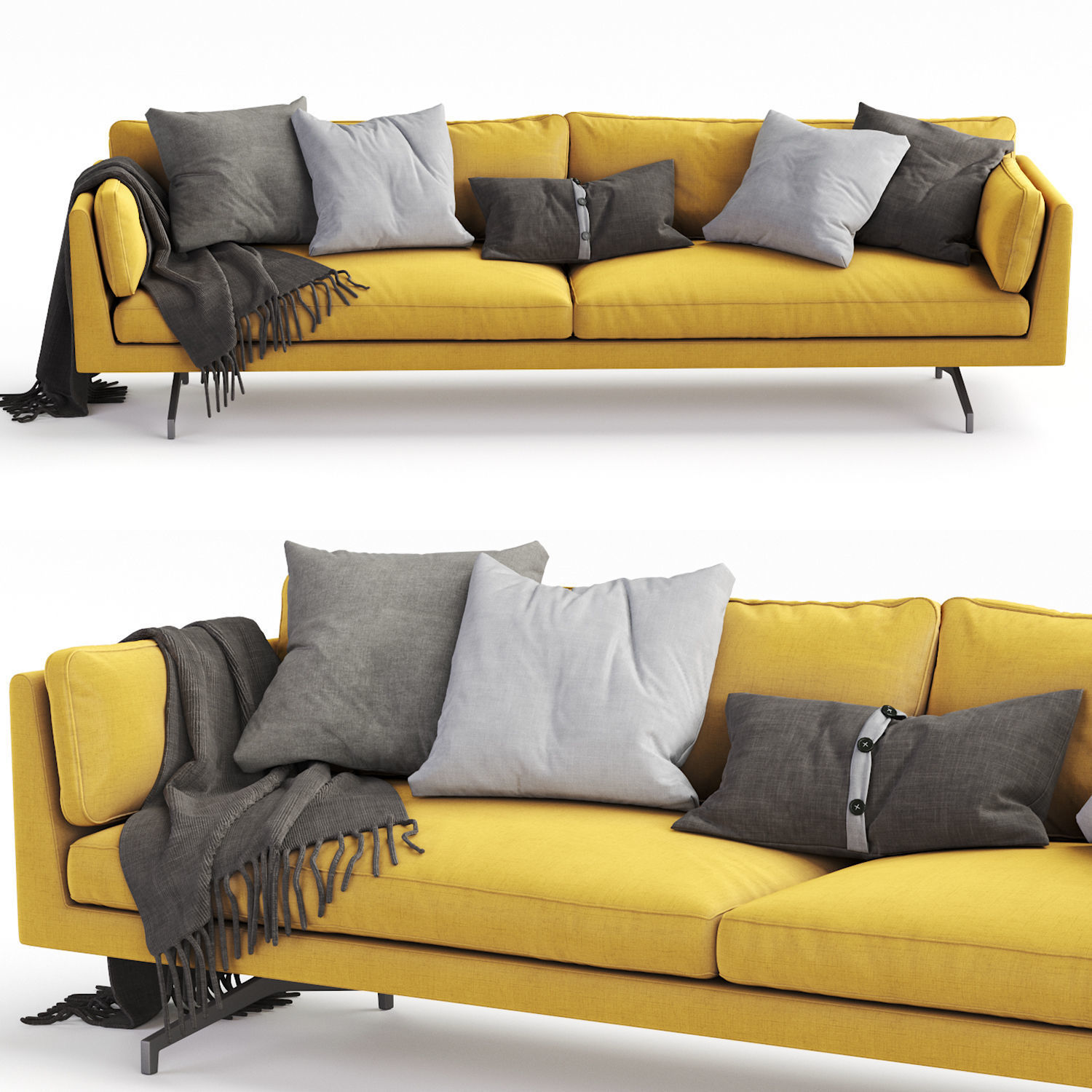Indera sofa Fauve 3D model_1
