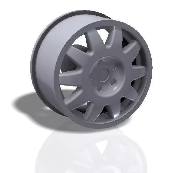 10 spokes rim - print model 3D print model_0