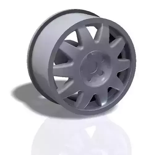 10 spokes rim - print model