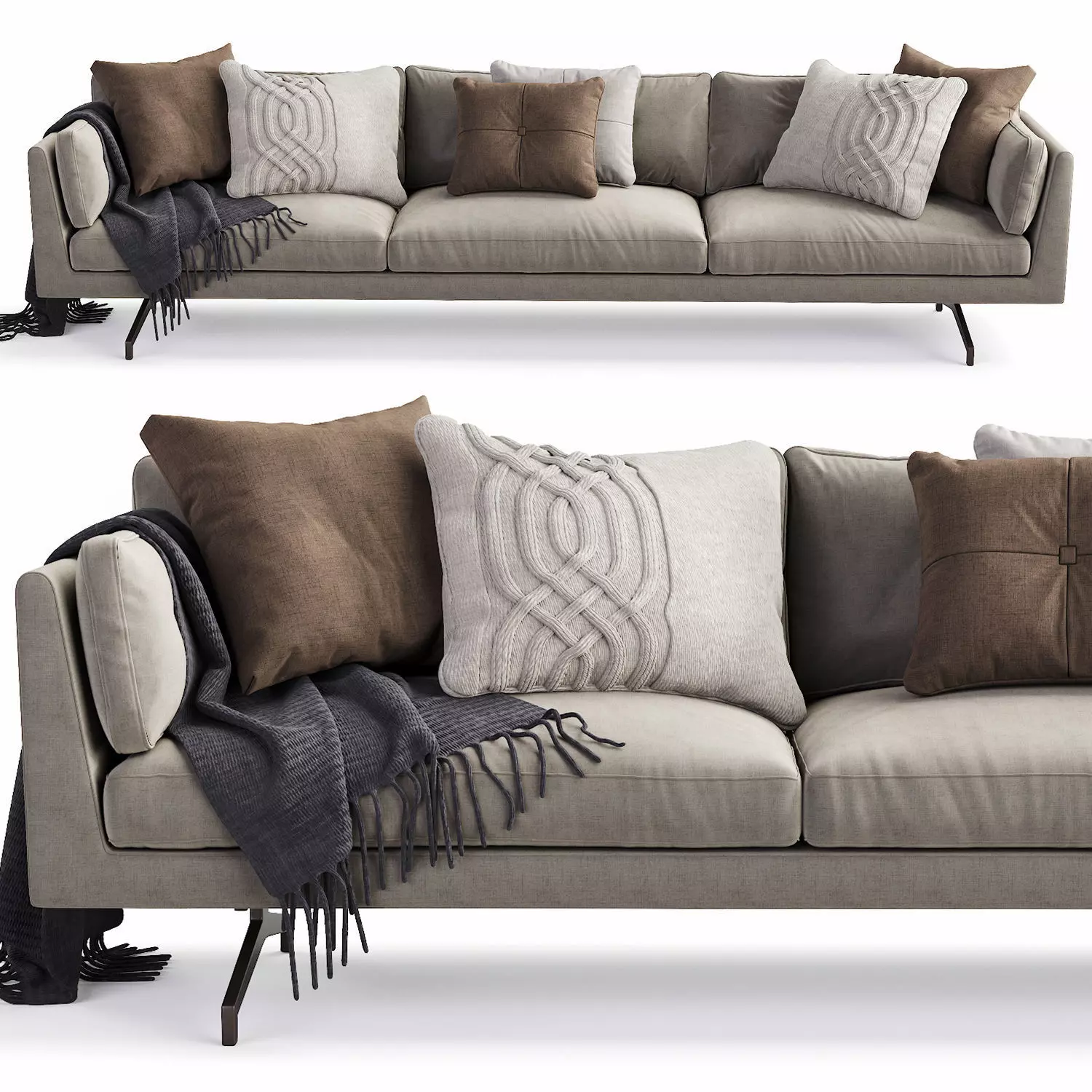 Indera sofa Fauve 3D model_0