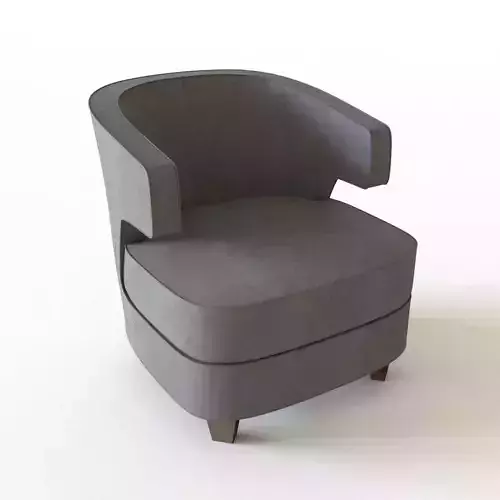 Armchair for interior render