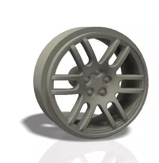 6 U spokes rim - print model 3D print model_0
