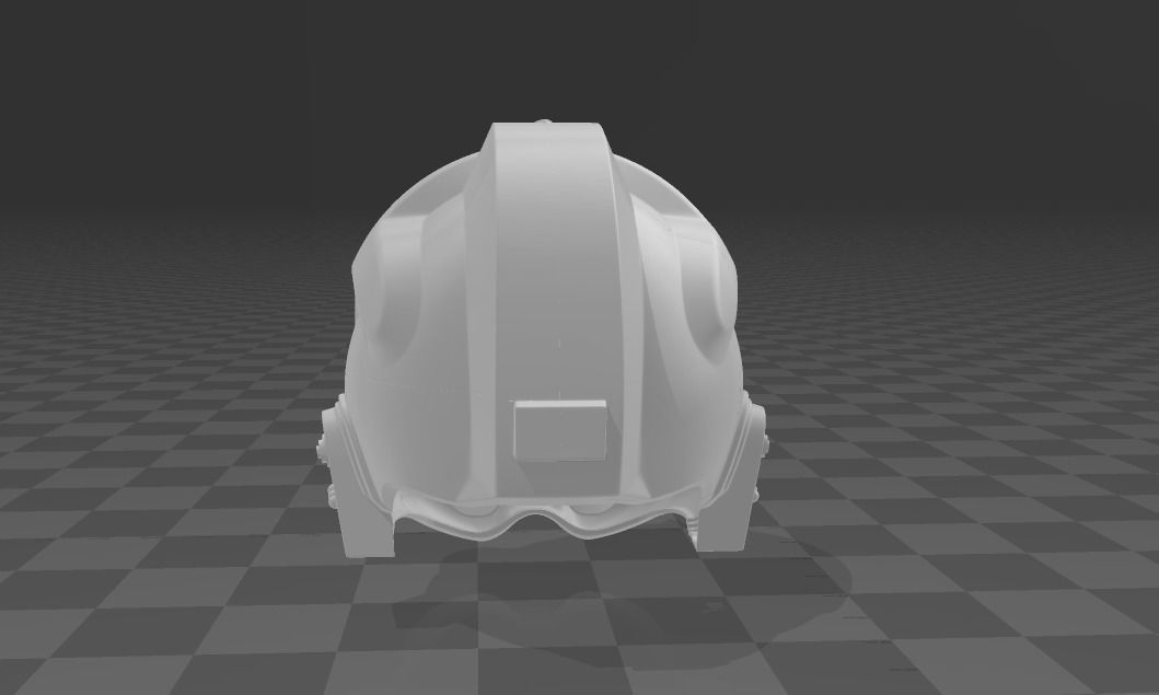 Star Wars Tie Fighter Pilot Helmet  3D print model_2