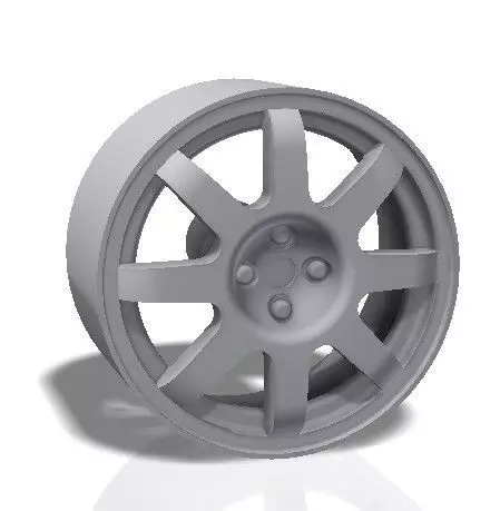 8 spokes rim - print model 3D print model_0