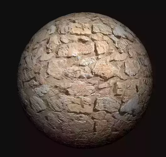 Masonry Stone Wall Texture- 3D Photorealistic  Texture