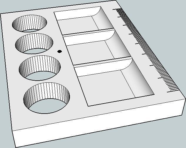 Beads container Free 3D print model_3