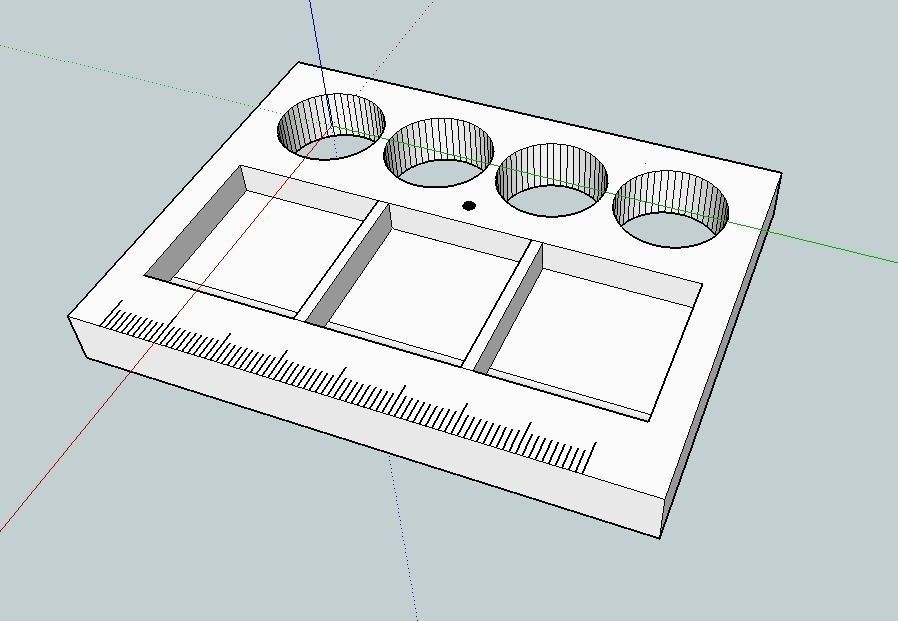 Beads container Free 3D print model_8