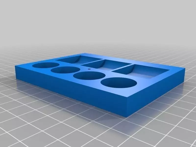 Beads container Free 3D print model_0