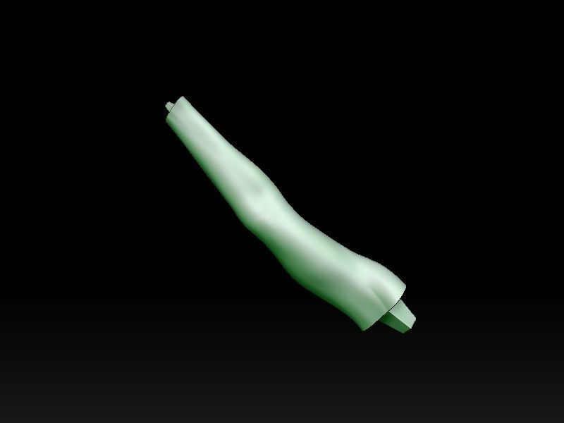 Oola slave standing 3D print model_27