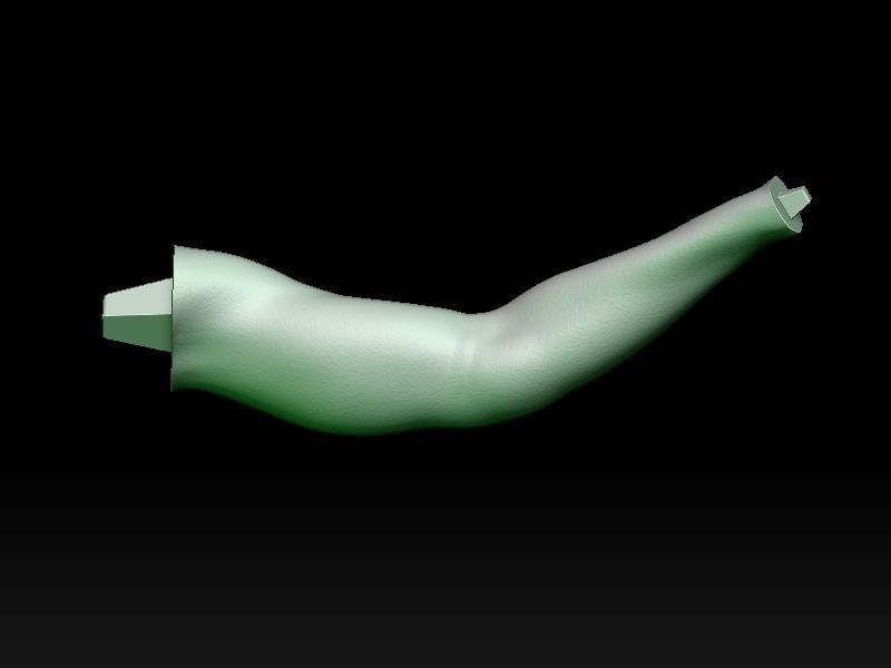 Oola slave standing 3D print model_18