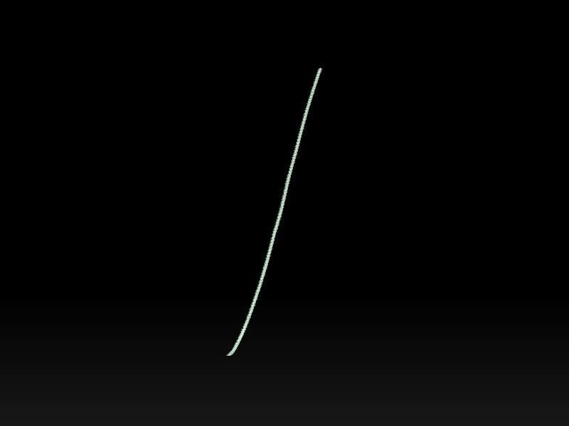 Oola slave standing 3D print model_38