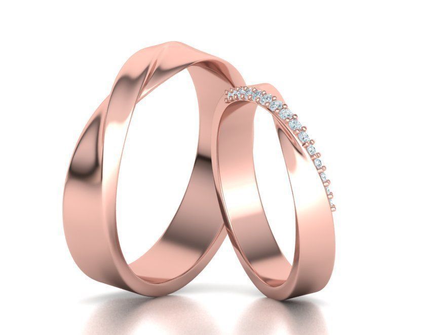Mobius Wedding Set 3dmodels 3D Model Collection_4
