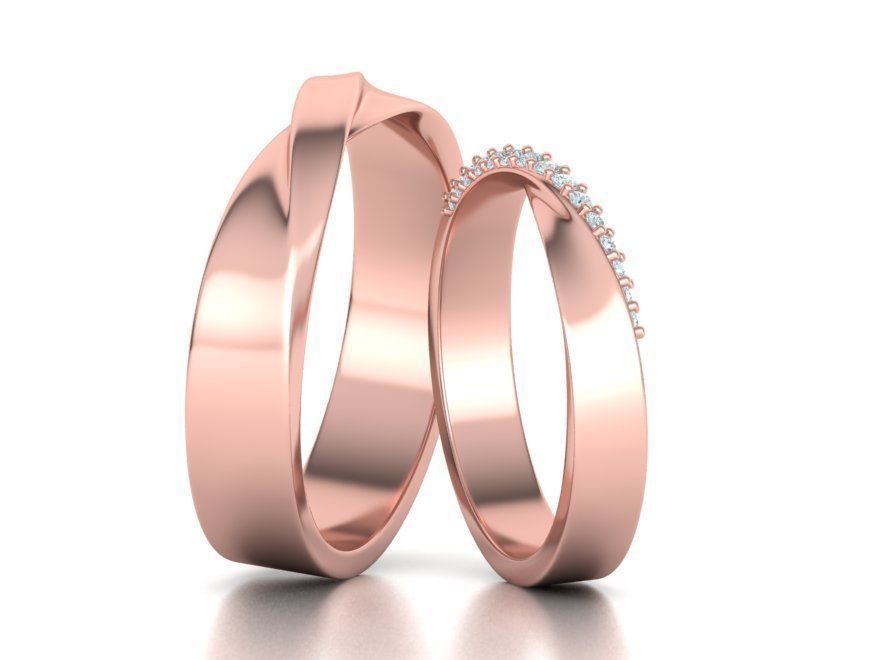 Mobius Wedding Set 3dmodels 3D Model Collection_7