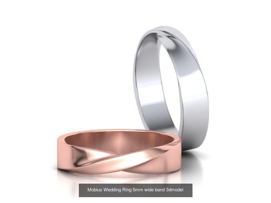 Mobius Wedding Set 3dmodels 3D Model Collection_6