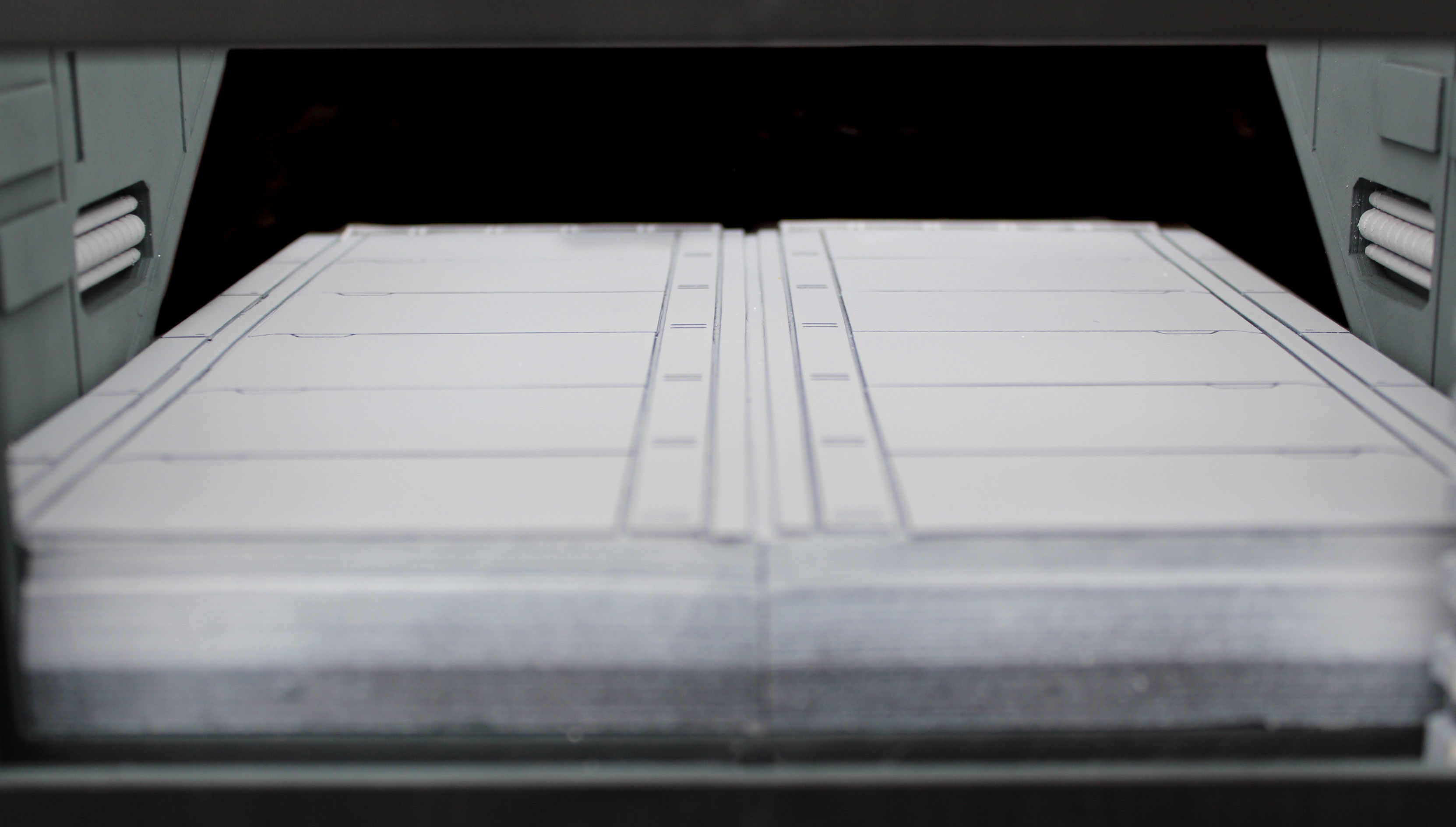 Set2 - Macross SDF-1 Prometheus Double Hangar elevator 3D print model_43