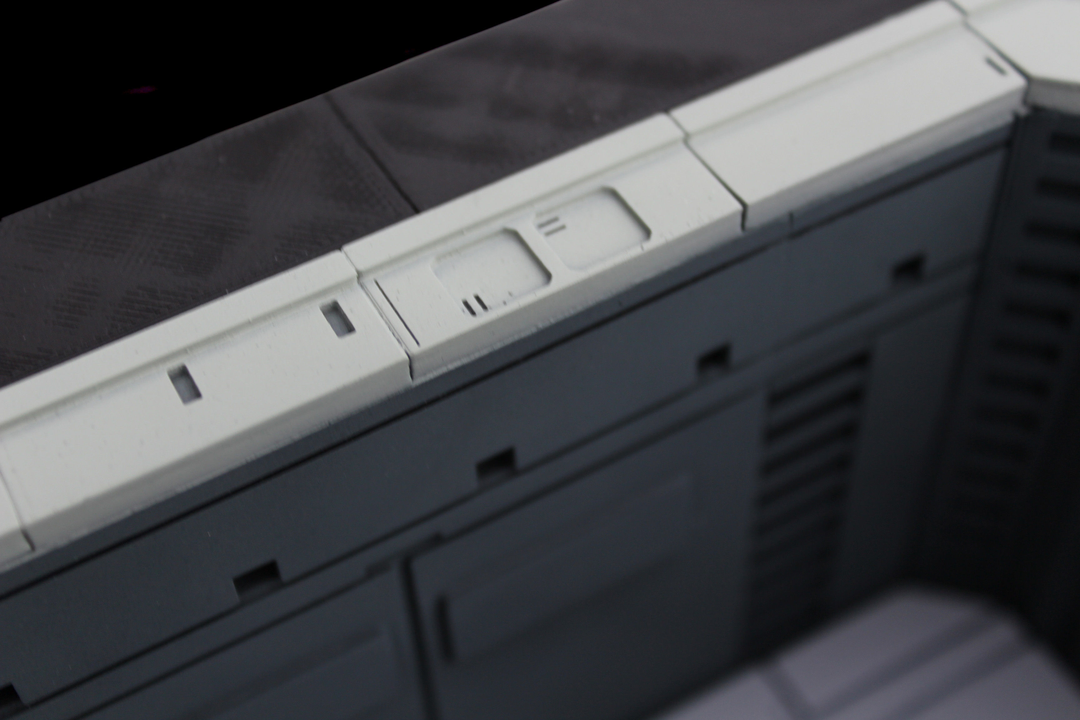 Set2 - Macross SDF-1 Prometheus Double Hangar elevator 3D print model_40