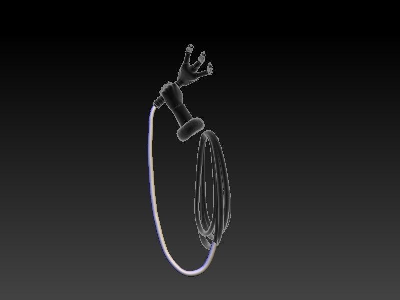 Black Cat Undressing 3D print model_18